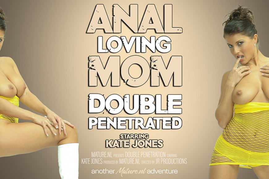 Anal Loving Mom Kate Jones Gets Double Penetrated In Rough Threesome At