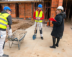 Mature Construction Worker Threesome