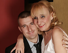 Horny Mature Slut Gets Fucked By Her Toyboy