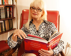 Milf Librarian Playing With Herself