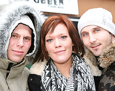 This Mature Slut Loves To Suck And Fuck Two Guys