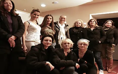 A Nice Day In An All Female Sauna