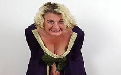 Big Breasted Camilla Loves Showing Off Her Medieval Dress To Her Lover