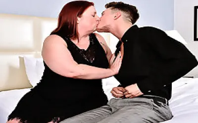 Curvy Mature Lady Fooling Around With Her Toy Boy