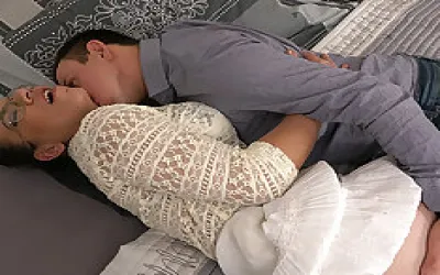 Hairy Mature Lady Doing Her Toy Boy