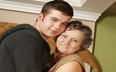 Horny Grandma Gets Fucked By Her Toyboy