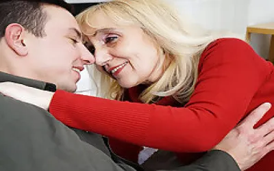 Horny Granny Gets Fucked By Her Toyboy