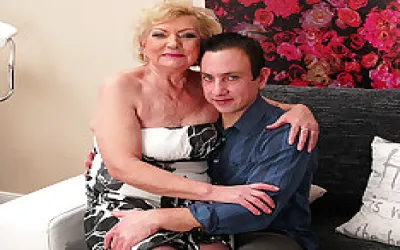 Horny Mature Slut Doing Her Toy Boy