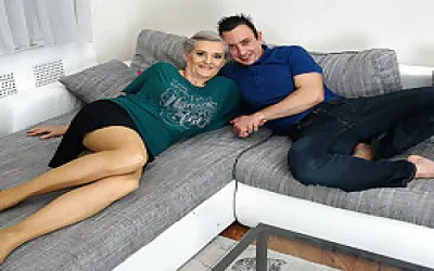 Horny Mature Slut Enjoyinh Her Toy Boys Cock