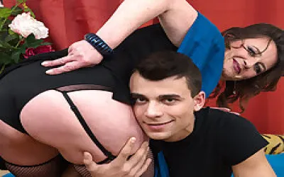 Horny Mature Slut Fucking Her Toy Boy