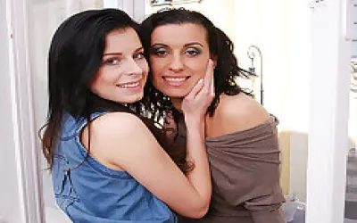 Hot Housewife Having Sex With A Very Cute Lesbian Teen