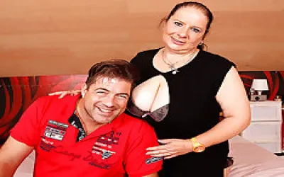 Huge Breasted German Mature Slut Fucking And Sucking