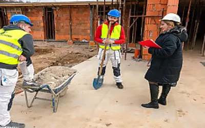 Mature Construction Worker Threesome