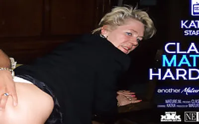 Mature Katka Is Having Classic Mature Sex With A Young Guy