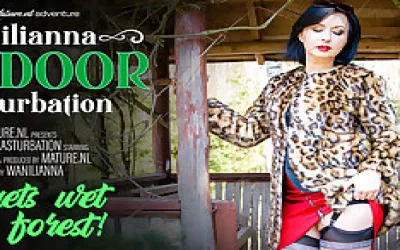 Milf Wanilianna Is Getting Wet In The Woods