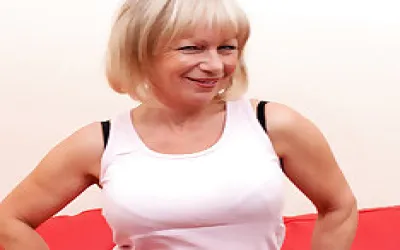 Naughty British Mom Playing With Herself