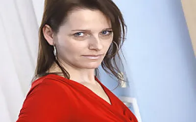 Naughty Housewife Masturbating On The Couch