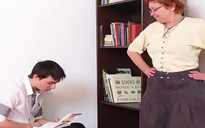 Naughty Mature Slut Fucking Her Boy Toy