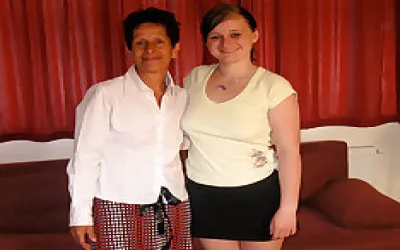 Naughty Old And Young Lesbians Doing Eachother