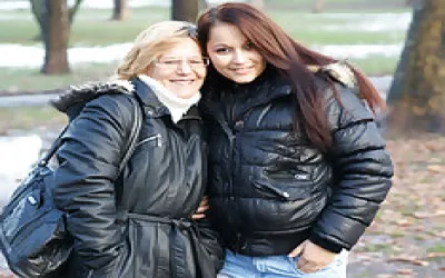 Old And Young Lesbians Frederica And Rashinda Go Naughty