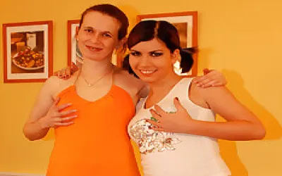 Old And Young Lesbians Make A Party On Their Own