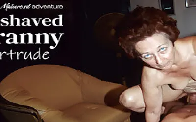 Redhead Granny With A Unshaved Pussy Gets Fucked By A Younger Man