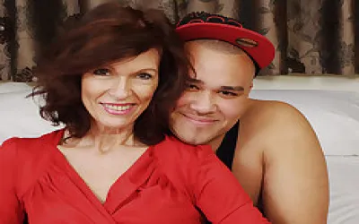 Sexy British Lady Enjoys Her Toyboy's Big Cock