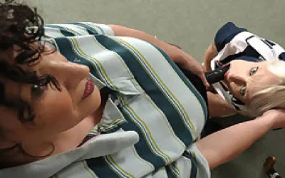 Strict Mature Slut Teaching A Young Babe A Naughty Lesson