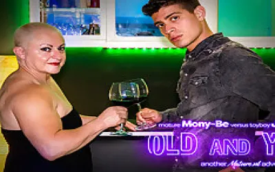 Strong Grandma Fucking Her Handsome Toyboy