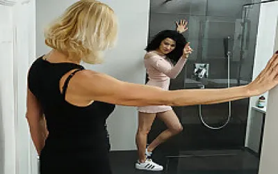 These Horny Old And Young Lesbians Have Great Fun In The Shower