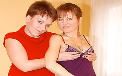 These Naughty Old And Young Lesbians Have Fun