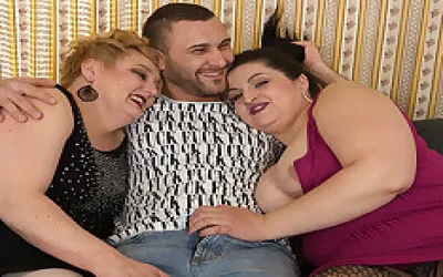 Two Dirty Housewives Share A Big Cock In This Hot Threesome